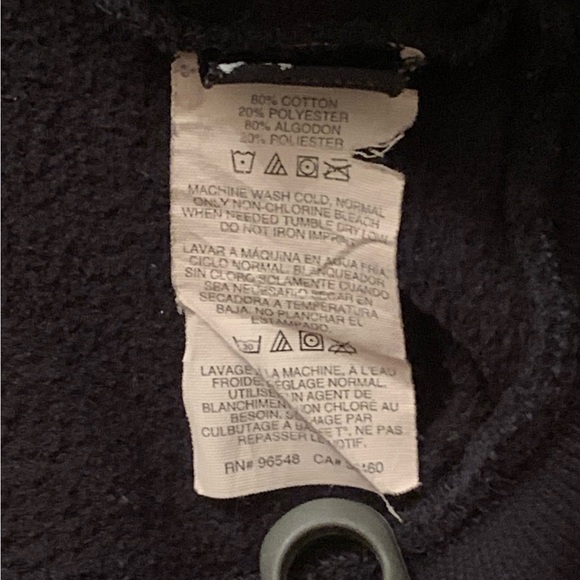 ⏹ Y2K BLACK OAKLEY HOODIE BLUE TILE BIG "O" LOGO MENS SIZE MEDIUM ⏹ - Picture 6 of 8